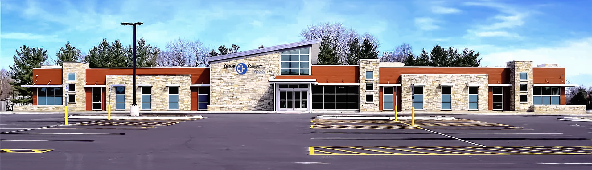 Exterior building image of Crusader Community Health Alpine location